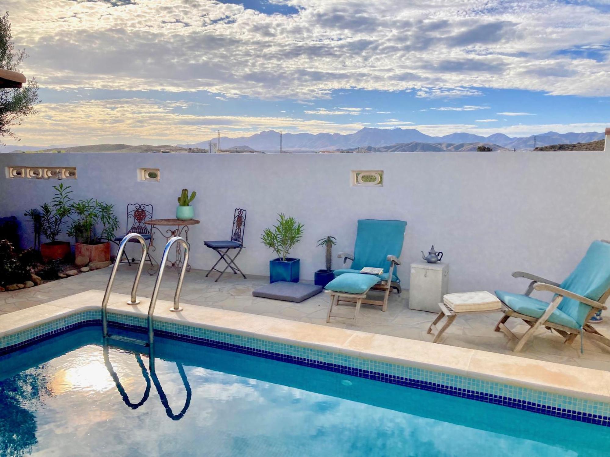 Dachterrassenzimmer In Romantischem Landhaus Mit Pool El Largo Екстер'єр фото